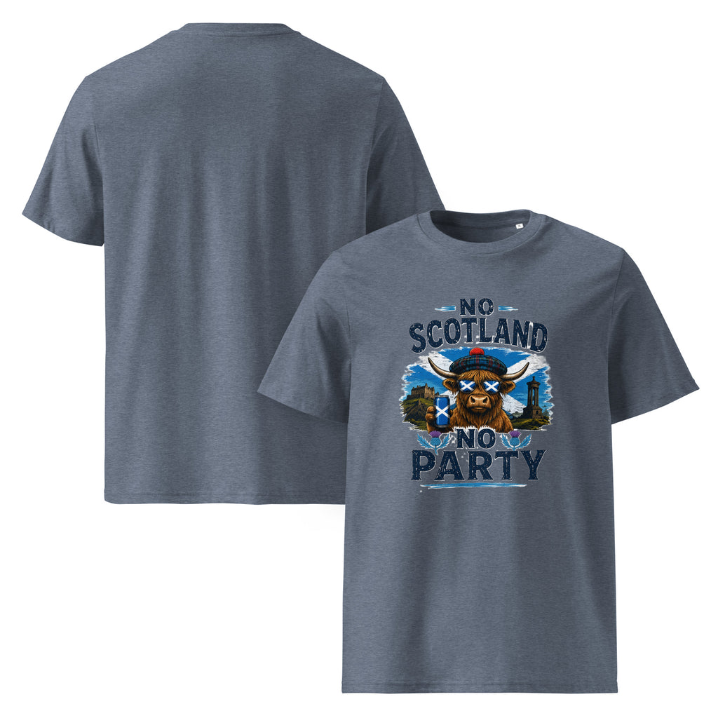 No Scotland, No Party Cow T-Shirt World Cup 2026