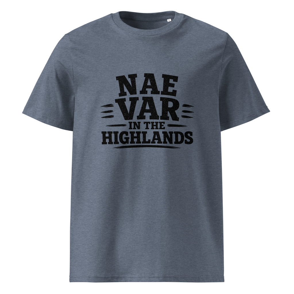 Nae VAR In The Highlands T-Shirt World Cup 2026 Black Letter