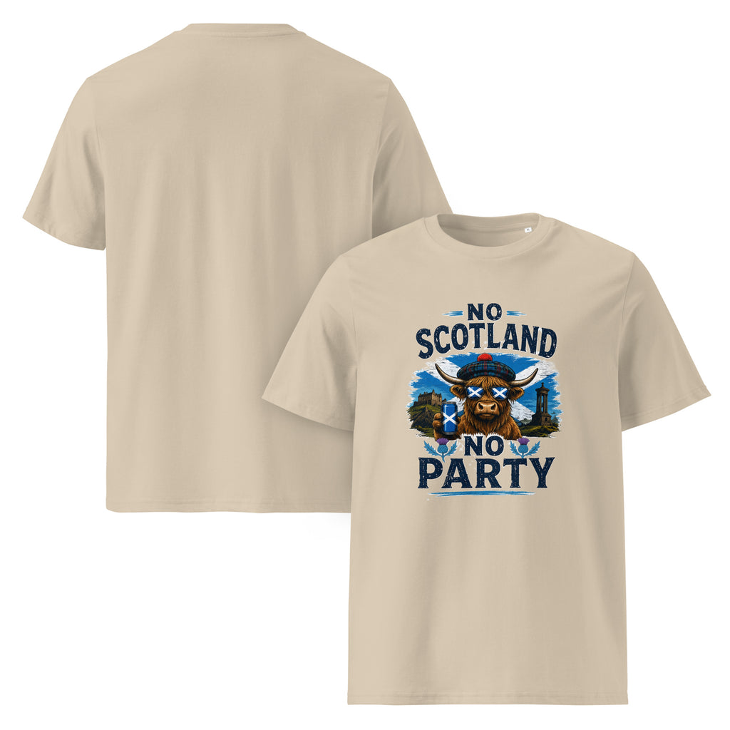 No Scotland, No Party Cow T-Shirt World Cup 2026