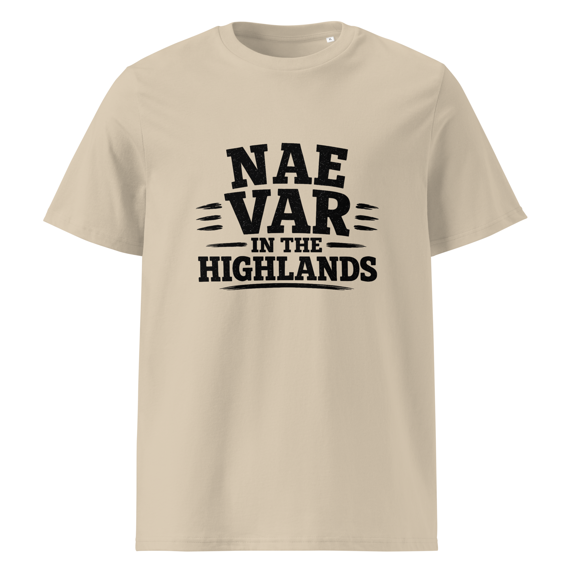 Nae VAR In The Highlands T-Shirt World Cup 2026 Black Letter