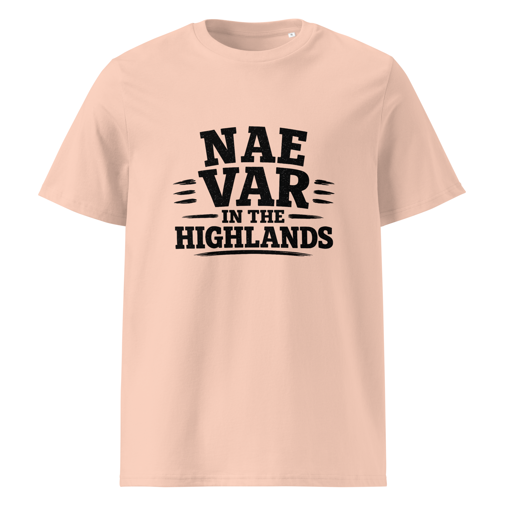 Nae VAR In The Highlands T-Shirt World Cup 2026 Black Letter