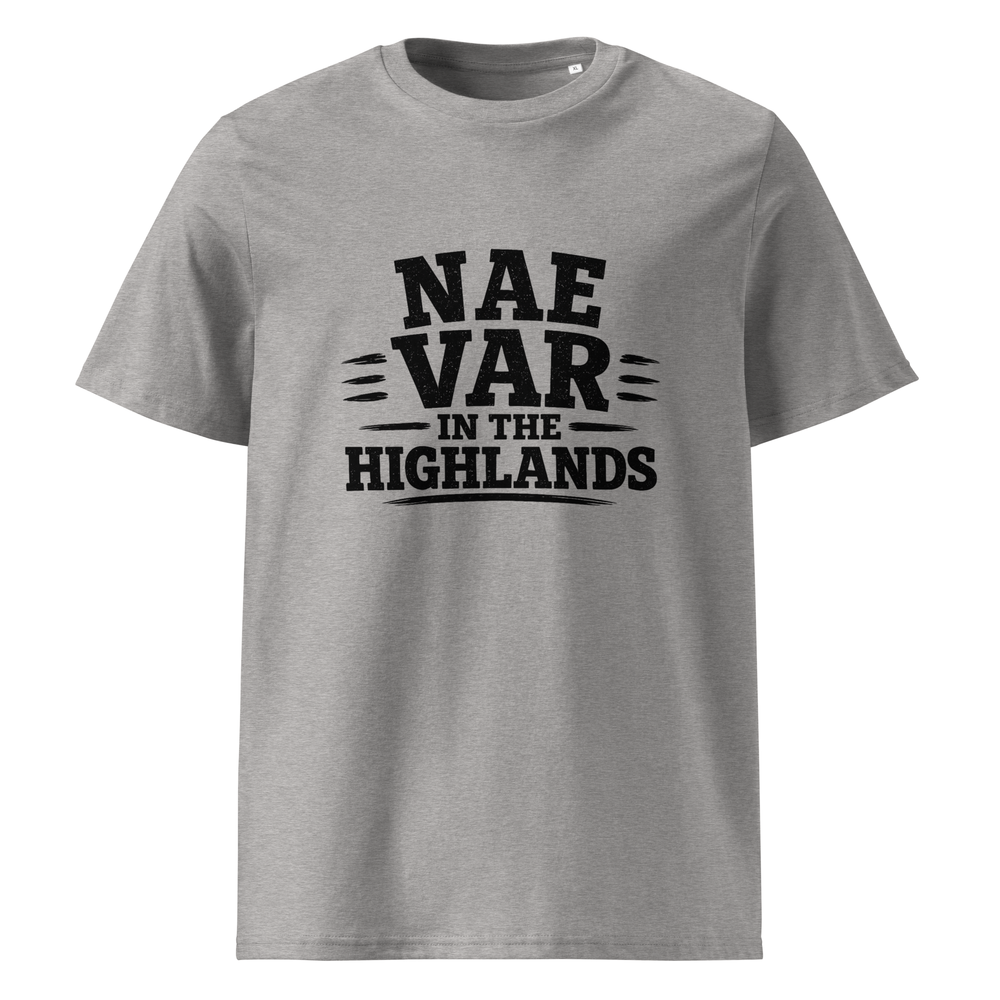 Nae VAR In The Highlands T-Shirt World Cup 2026 Black Letter