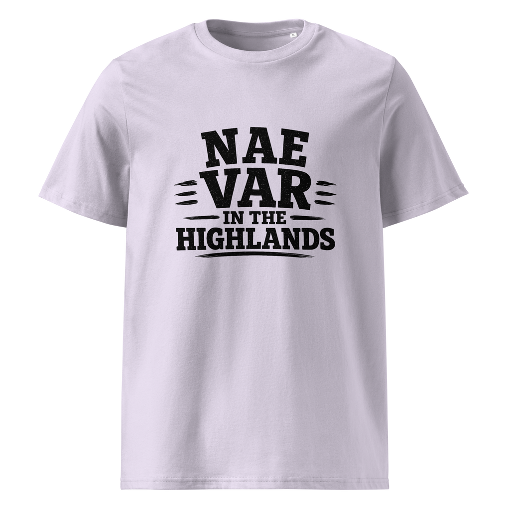 Nae VAR In The Highlands T-Shirt World Cup 2026 Black Letter