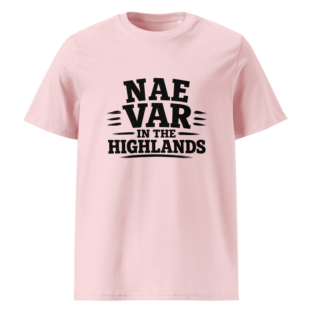 Nae VAR In The Highlands T-Shirt World Cup 2026 Black Letter