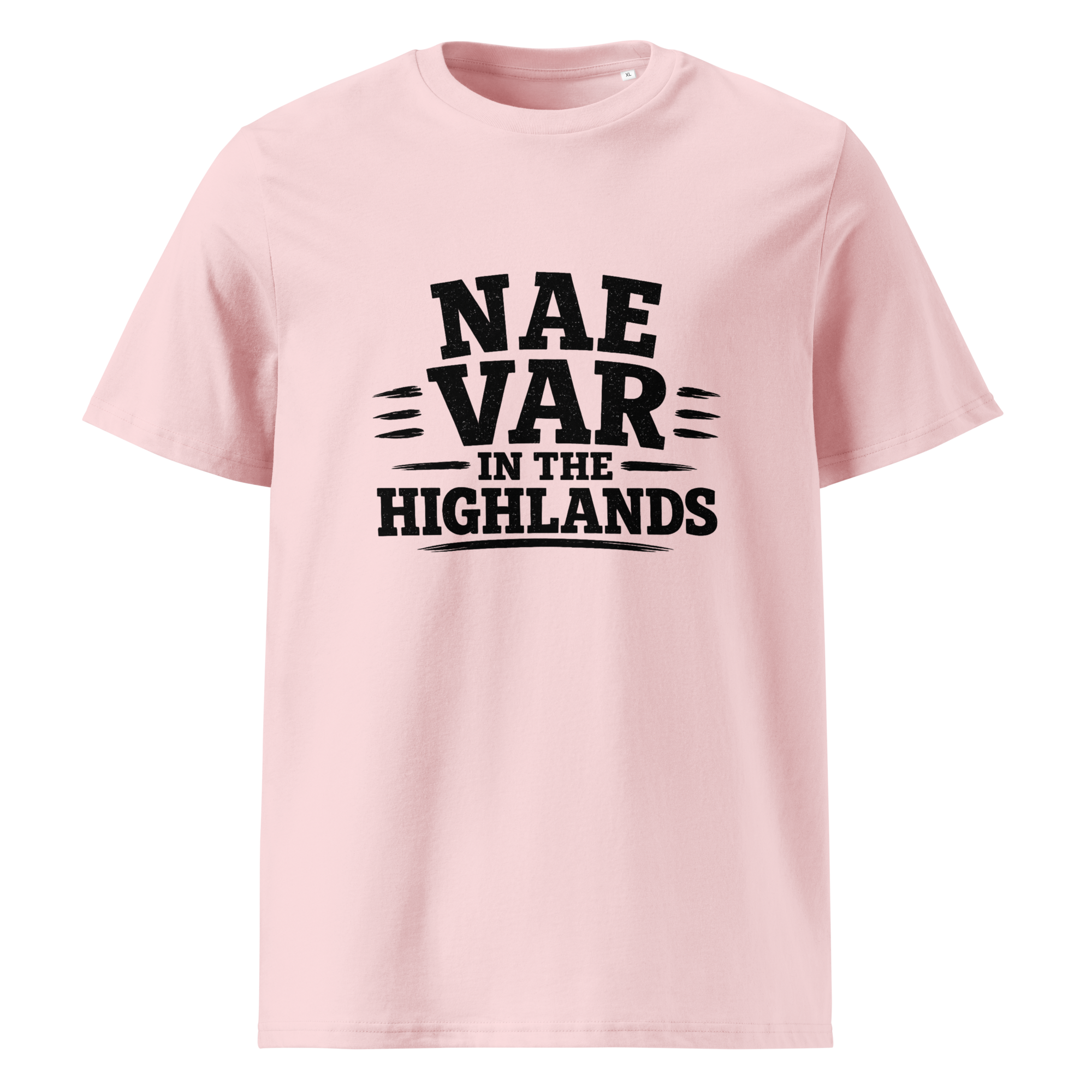 Nae VAR In The Highlands T-Shirt World Cup 2026 Black Letter