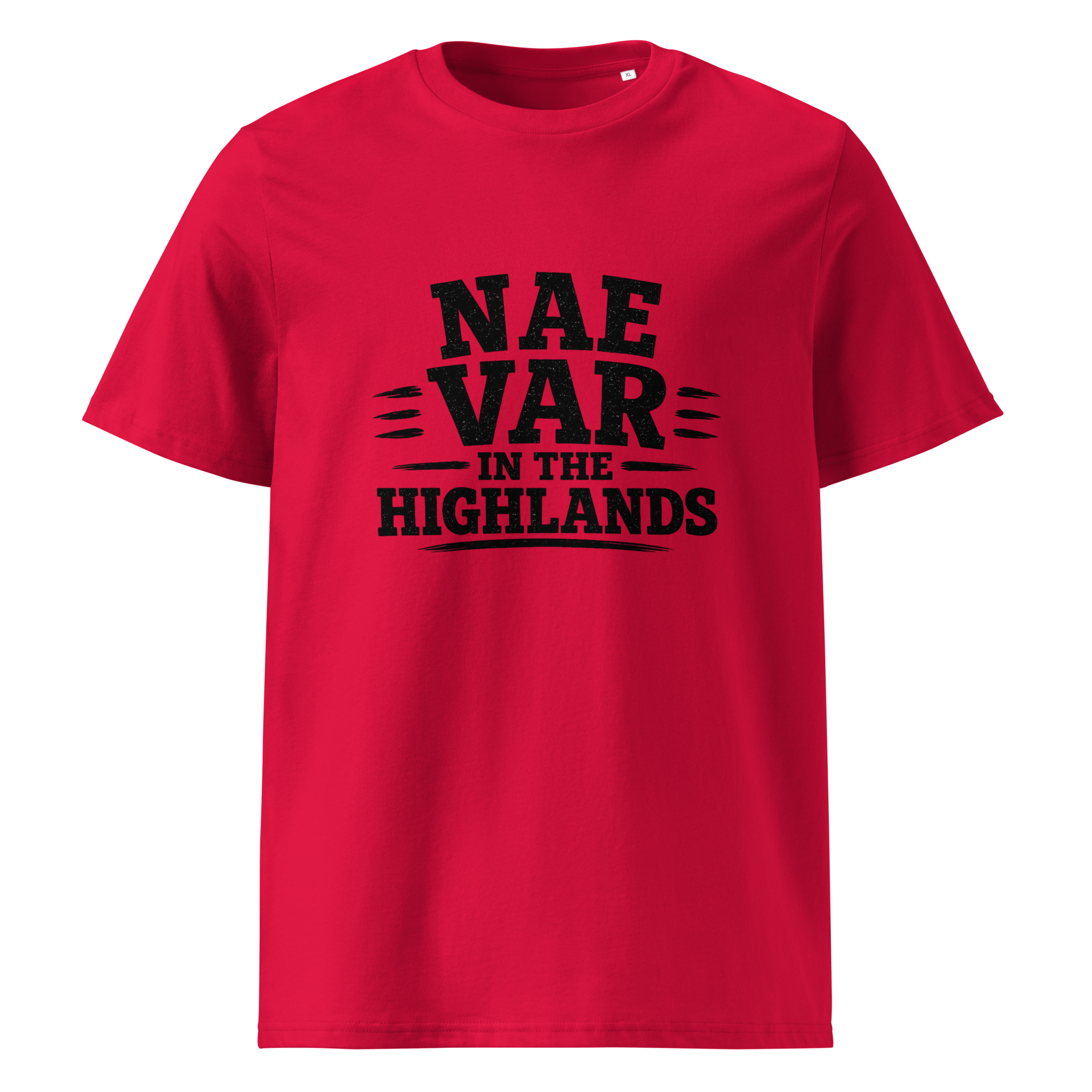 Nae VAR In The Highlands T-Shirt World Cup 2026 Black Letter