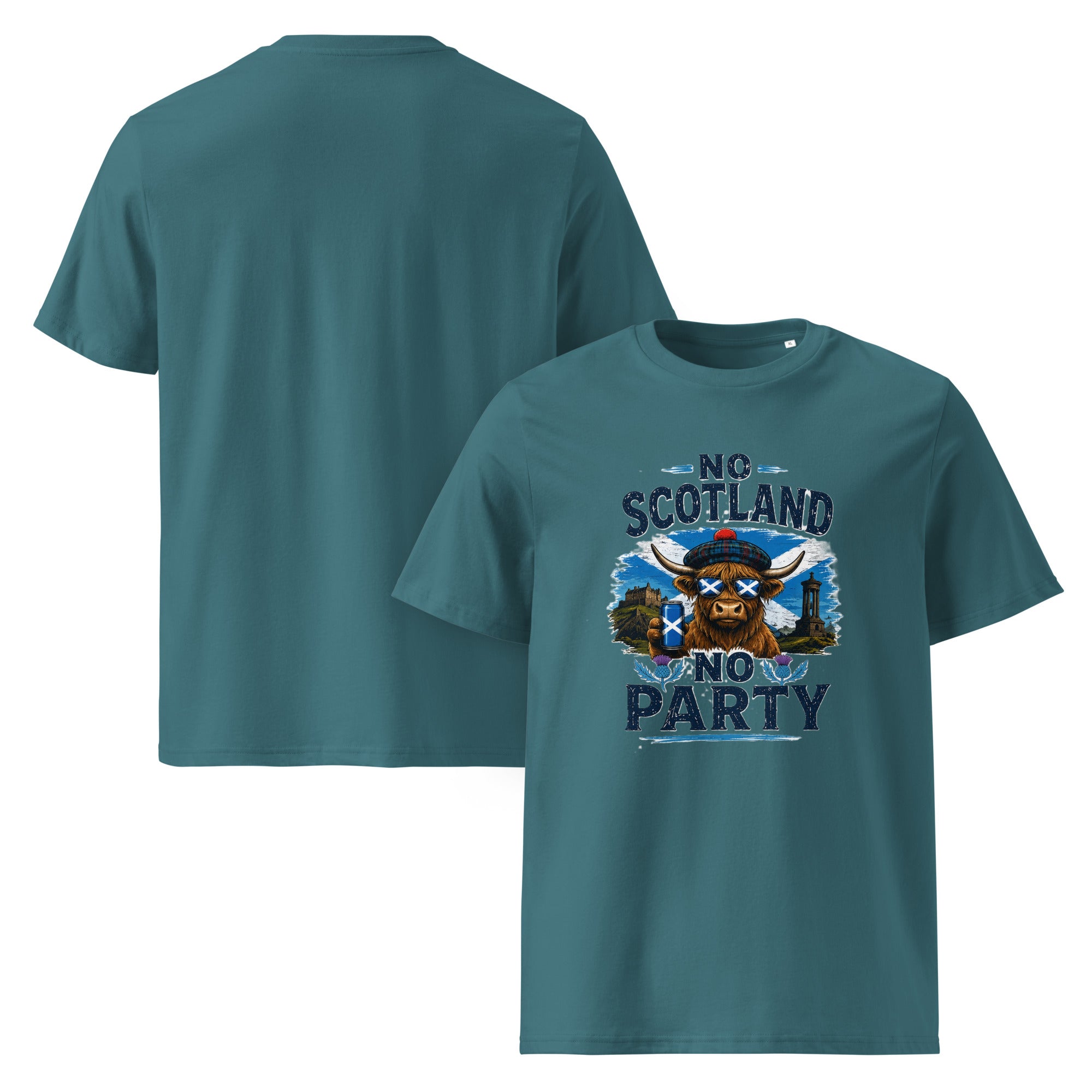No Scotland, No Party Cow T-Shirt World Cup 2026